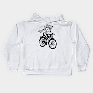 Like A Fish Needs A Bicycle Kids Hoodie